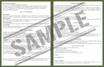 ESA Yearly Devotional Magazine For Kids