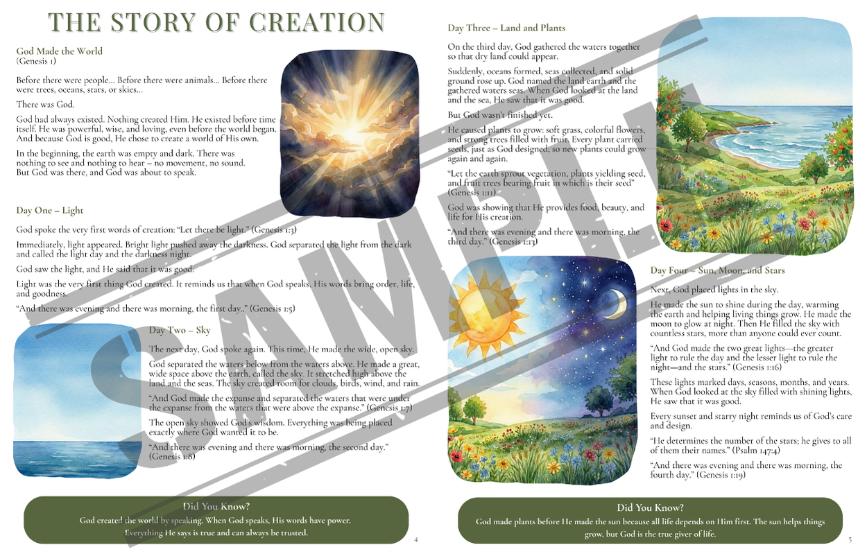 ESA Yearly Devotional Magazine For Kids